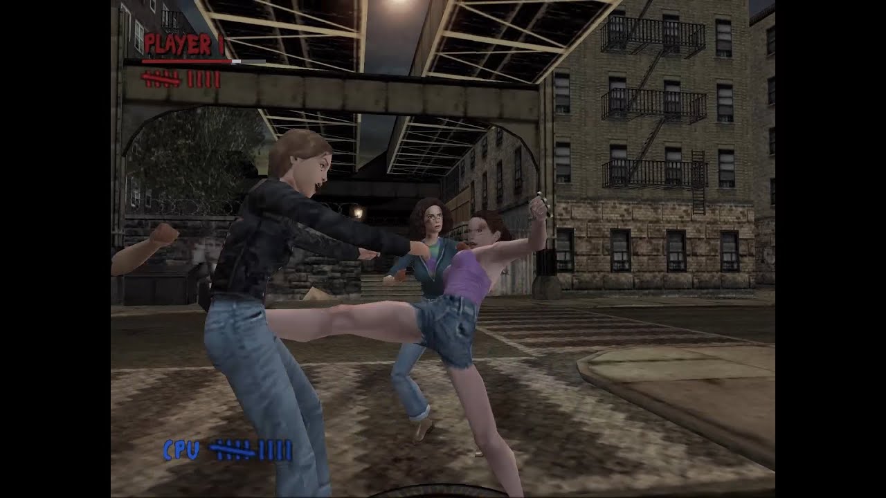 The Warriors - Rumble Mode - Hanna vs The Lizzies *No Music*