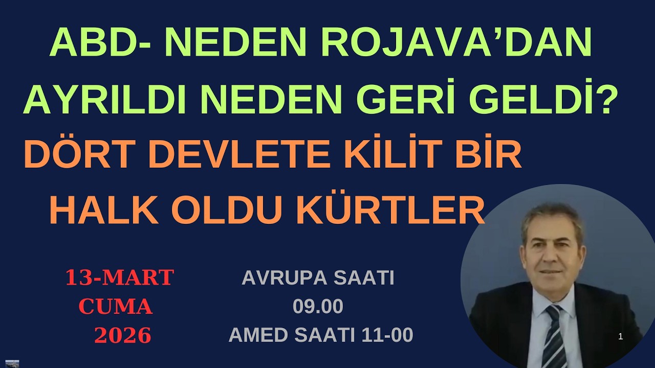 ABD' NİYE GİTTİ? NEDEN ROJAVAYA GERİ DÖNDÜ! DÖRT DEVLETİN KİLİT HALKI KÜRTLER OLDU!
