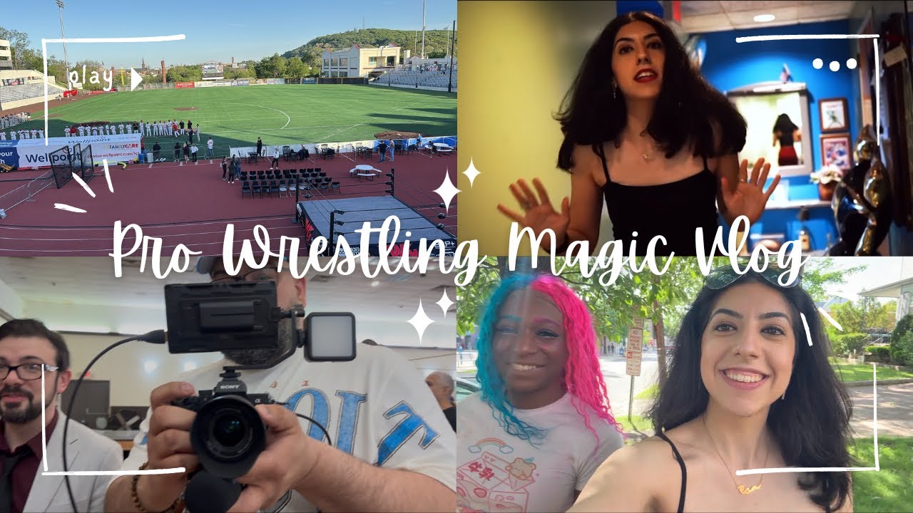 Pro Wrestling Magic: Dogma & American Pie Vlog | It’s Samira