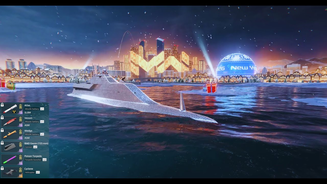 Submarine - Pan Spatial Bermuda | Modern Warships - Ranked Mode