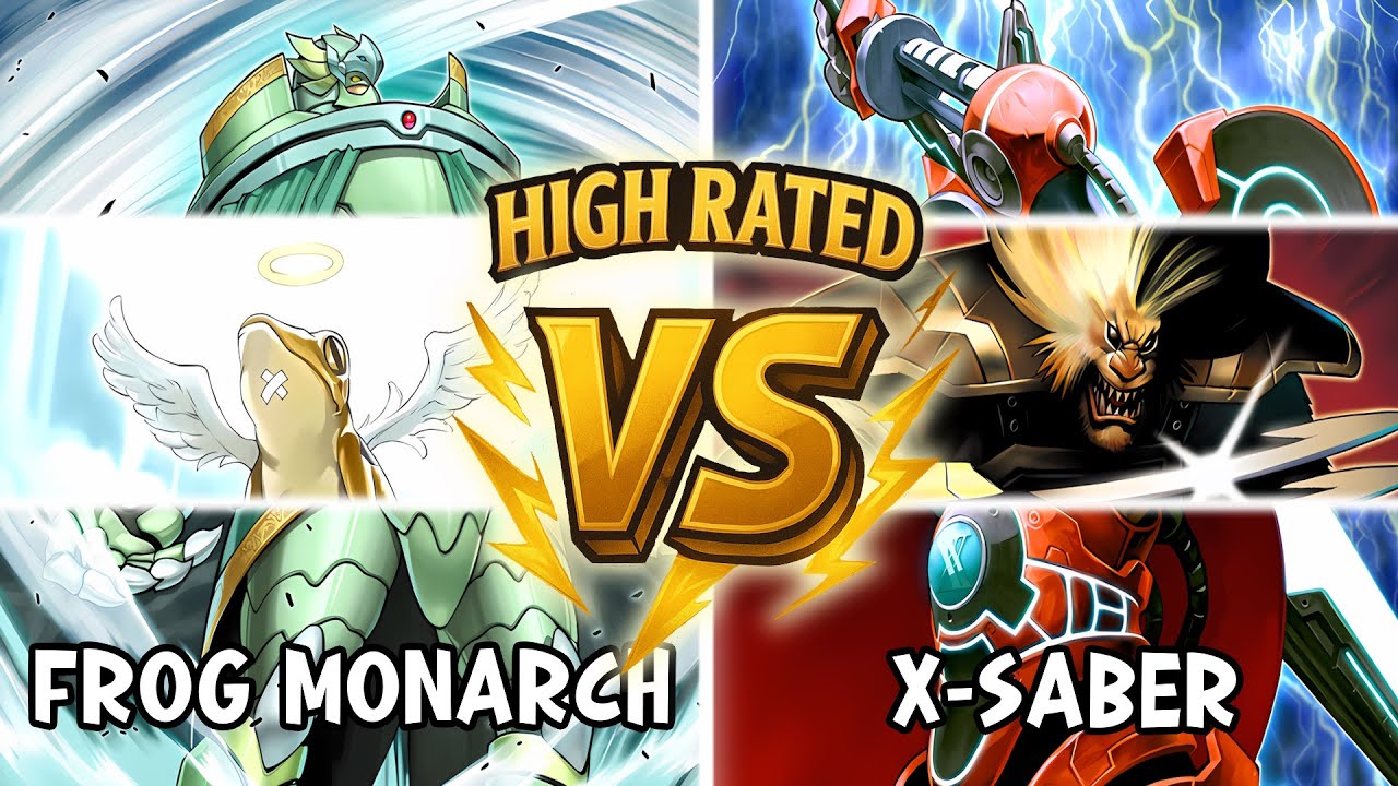 Frog monarch vs X-saber | High Rated | Edison Format | Dueling Book