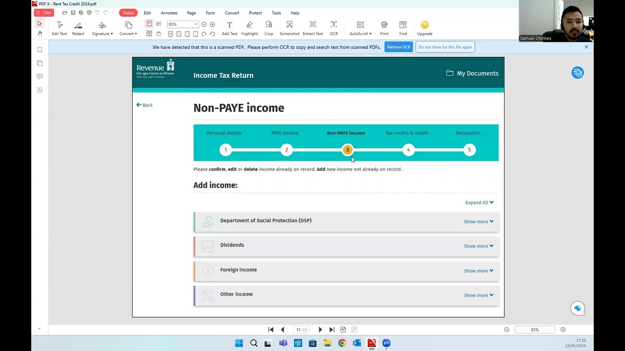 How to File Your 2024 Income Tax Return & Claim the €1,000 Rent Tax Credit in Ireland