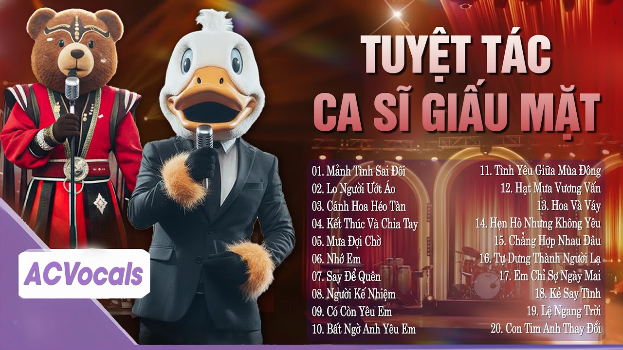 Top Hit Ballad Ca Sĩ Giấu Mặt Hay Nhất | Mảnh Tình Sai Đôi, Kết Thúc Và Chia Tay...