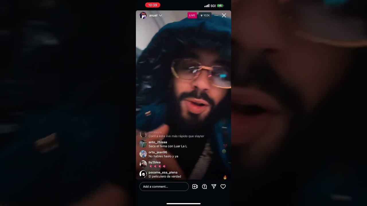 La live exclusiva 🚨 de anuel