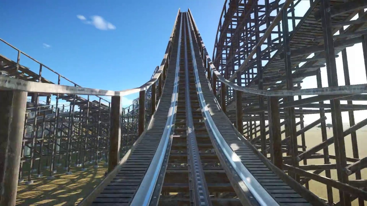 Viper - Six Flags: Great America - Planet Coaster Video 2