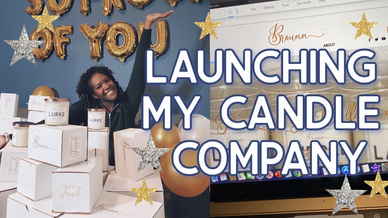 launching my candle company at 21 | launch preparation + product photography vlog