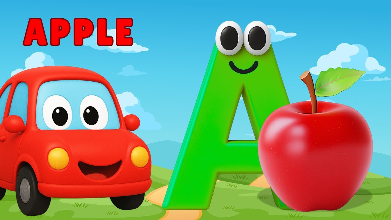 Alphabet Phonics Song - A for Apple A A Apple
