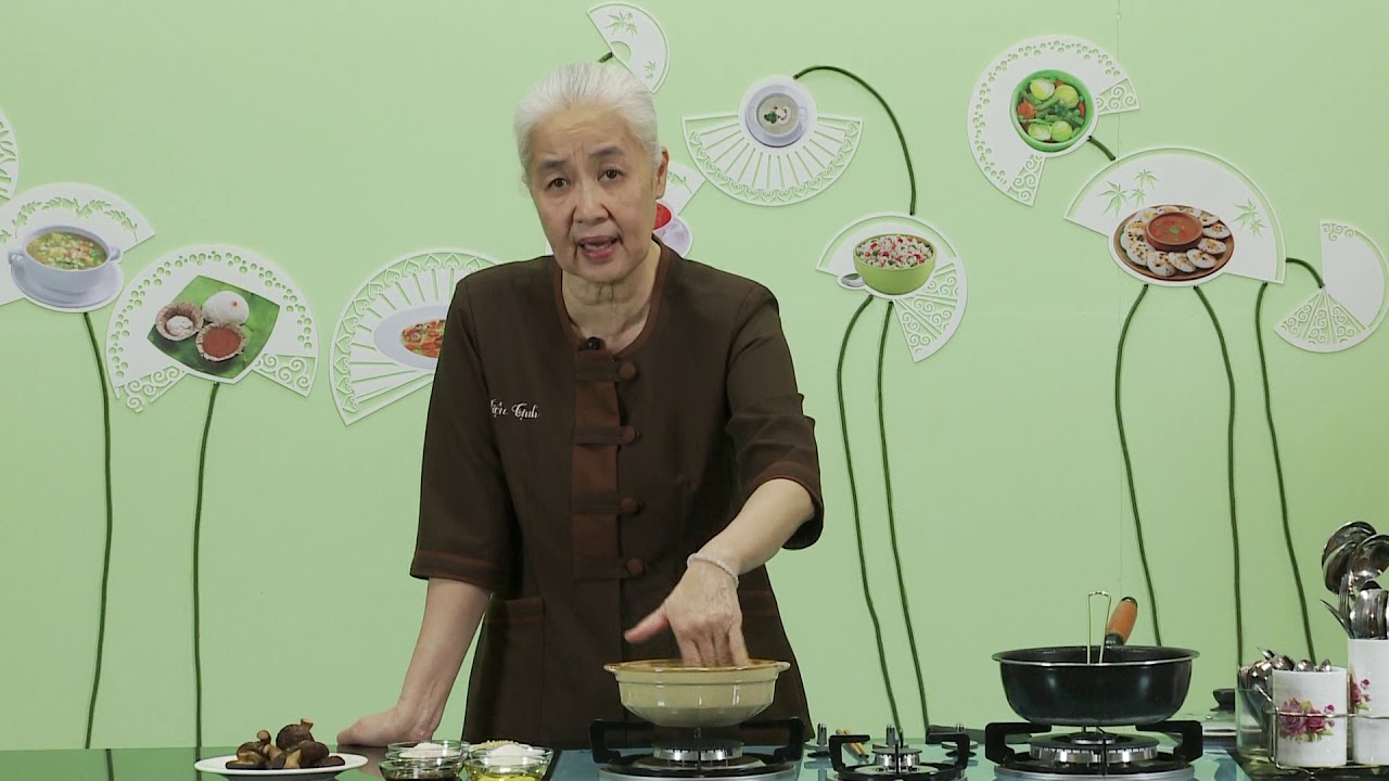 Món chay 301 - NẤM ĐÔNG CÔ KHO SẢ ỚT