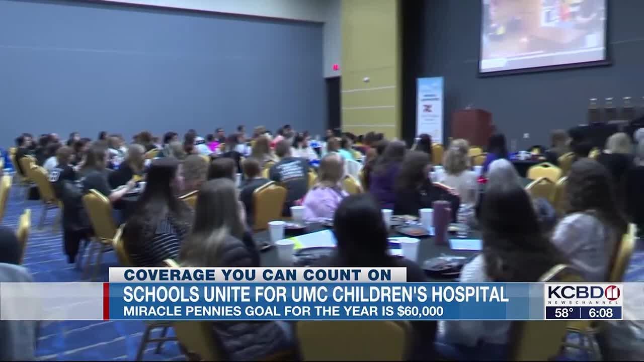 Schools raise funds for UMC Children&rsquo;s Hospital through Miracle Pennies campaign