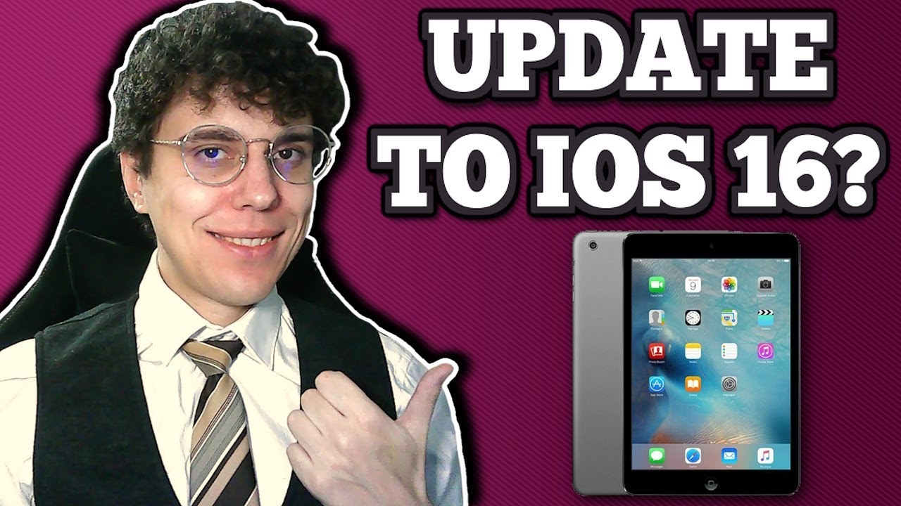 Как обновить iPad Mini 2 до iOS 16