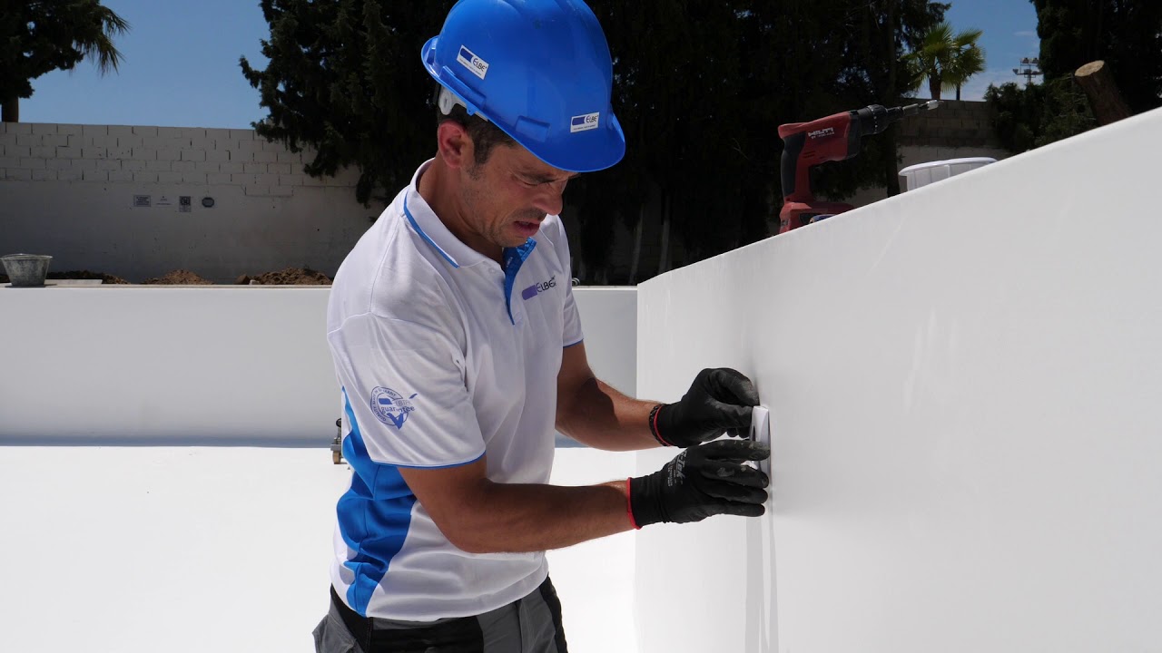 8 Installation of the fittings | ELBE Pool Surface