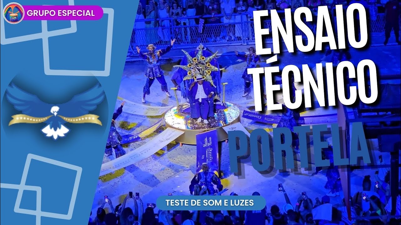 PORTELA  | ENSAIO TÉCNICO TESTE DE LUZ E SOM | 22 DE FEVEREIRO DE 2025