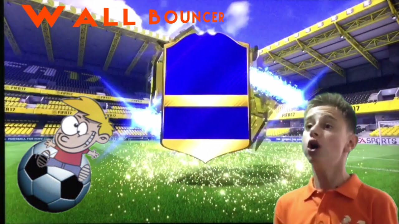 Walł Bouncer Fifa 17 Pack Opening TOTS Double Blue Cards Pack