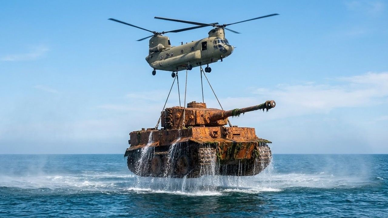Unbelievable Discovery — Finding a Tiger Tank in the Deep-Sea and Restoring It to Glory