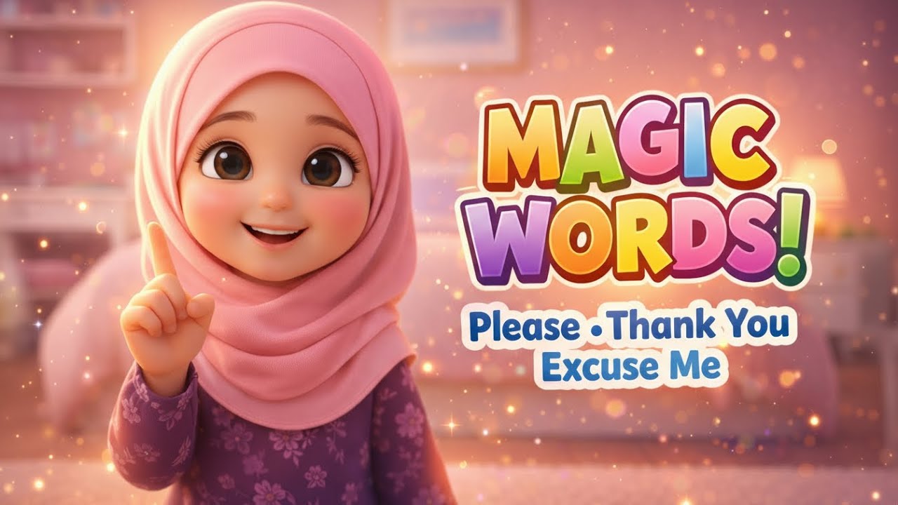 Magic Words 🌸 | Please, Thank You & More! | Aisha’s Gentle World | Ep -24