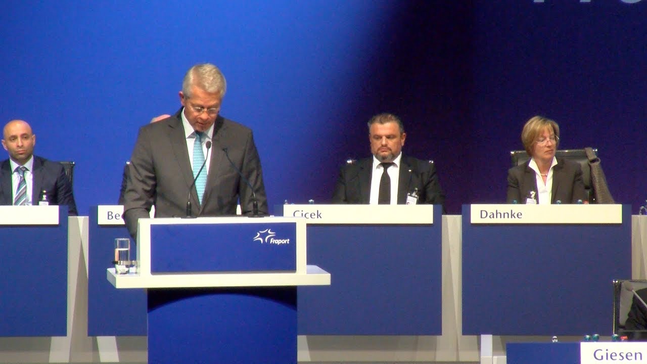 Hauptversammlung Fraport AG