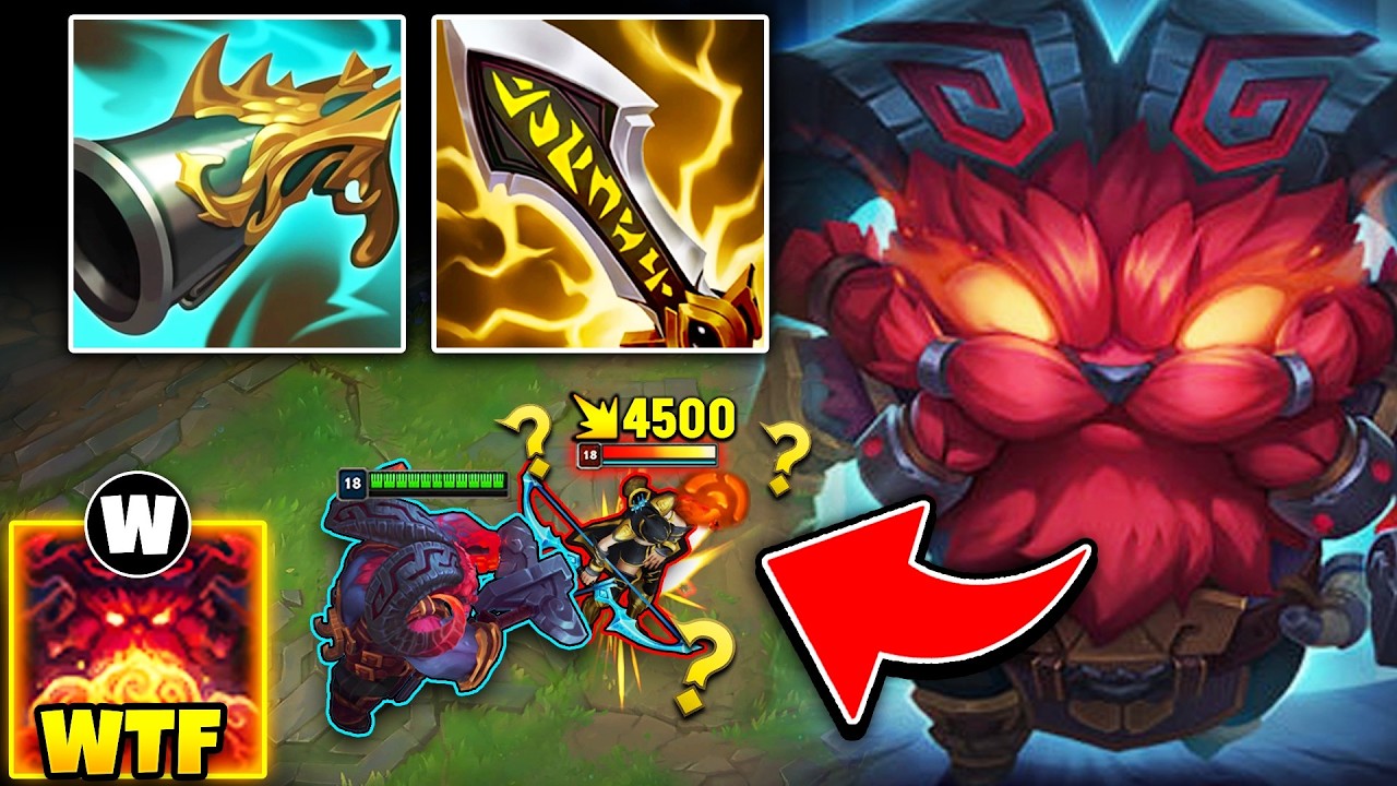 Ornn but I'm a full crit Assassin that one shots you (NOBODY EXPECTS THIS)
