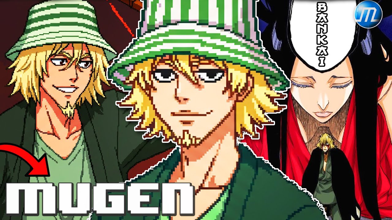 TESTEI O URAHARA DE BLEACH E ELE É UM MONSTRO NO MUGEN!