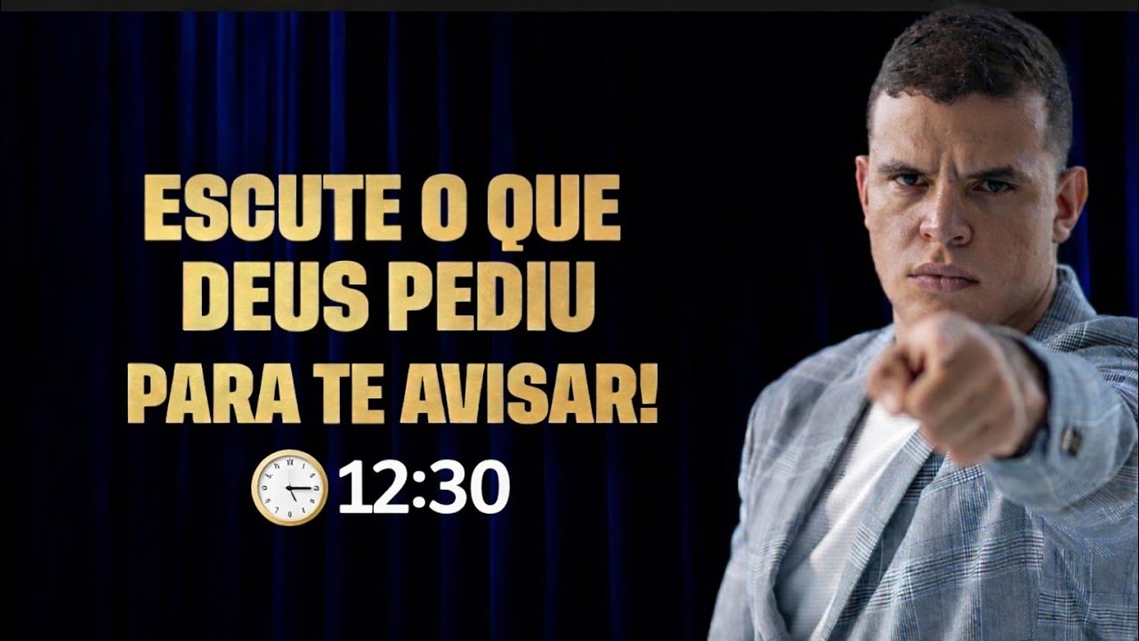 ESCUTE O QUE DEUS PEDIU PRA TE AVISAR 🙏 | DIA 25 DE FEVEREIRO