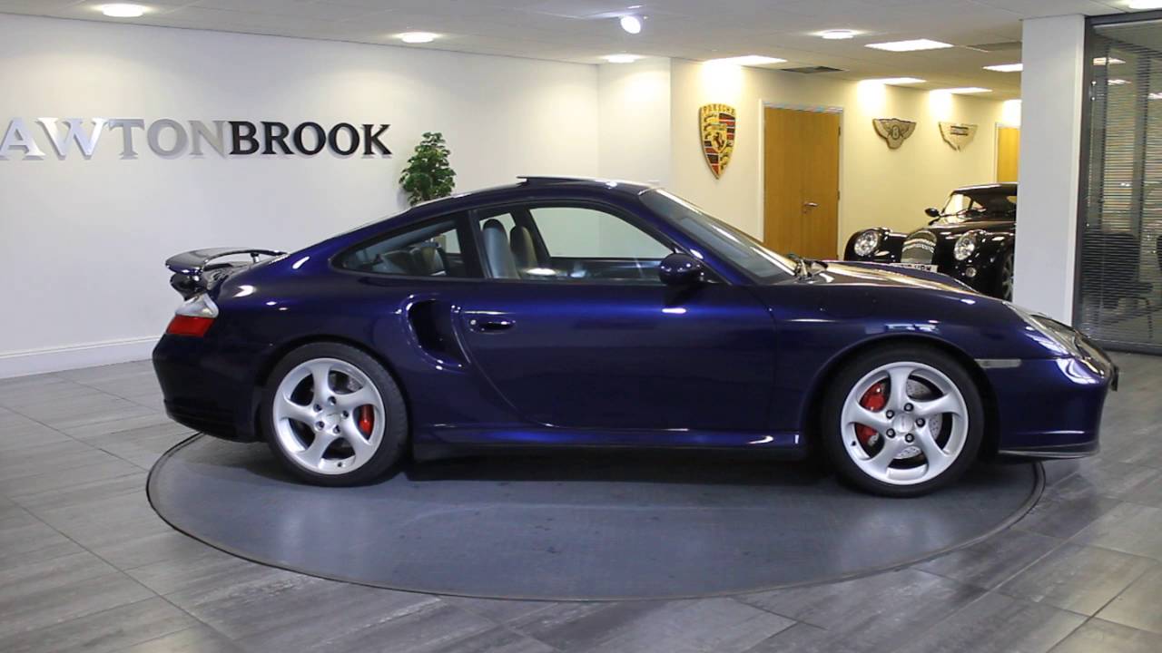 Porsche 996 Turbo   Blue with Grey Lawton Brook