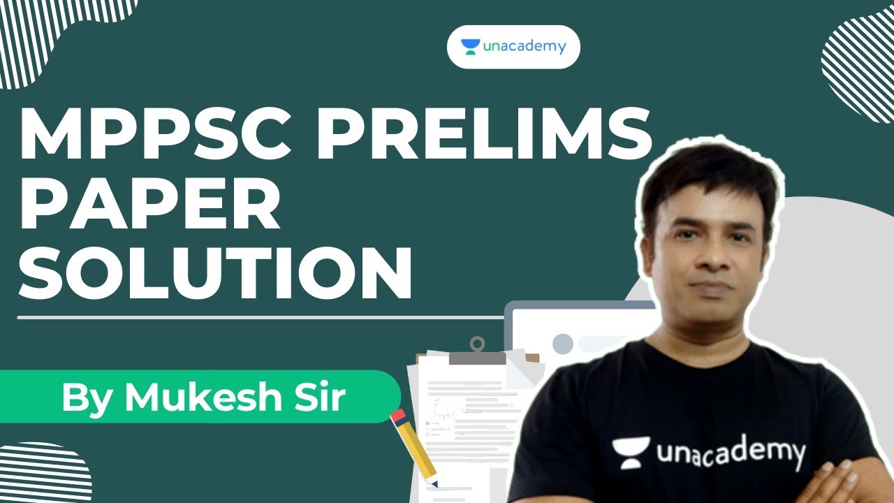 Paper Solution for MPPSC Pre 2020 | MPPSC Prelims | Complete Paper Analysis | Mukesh Sir