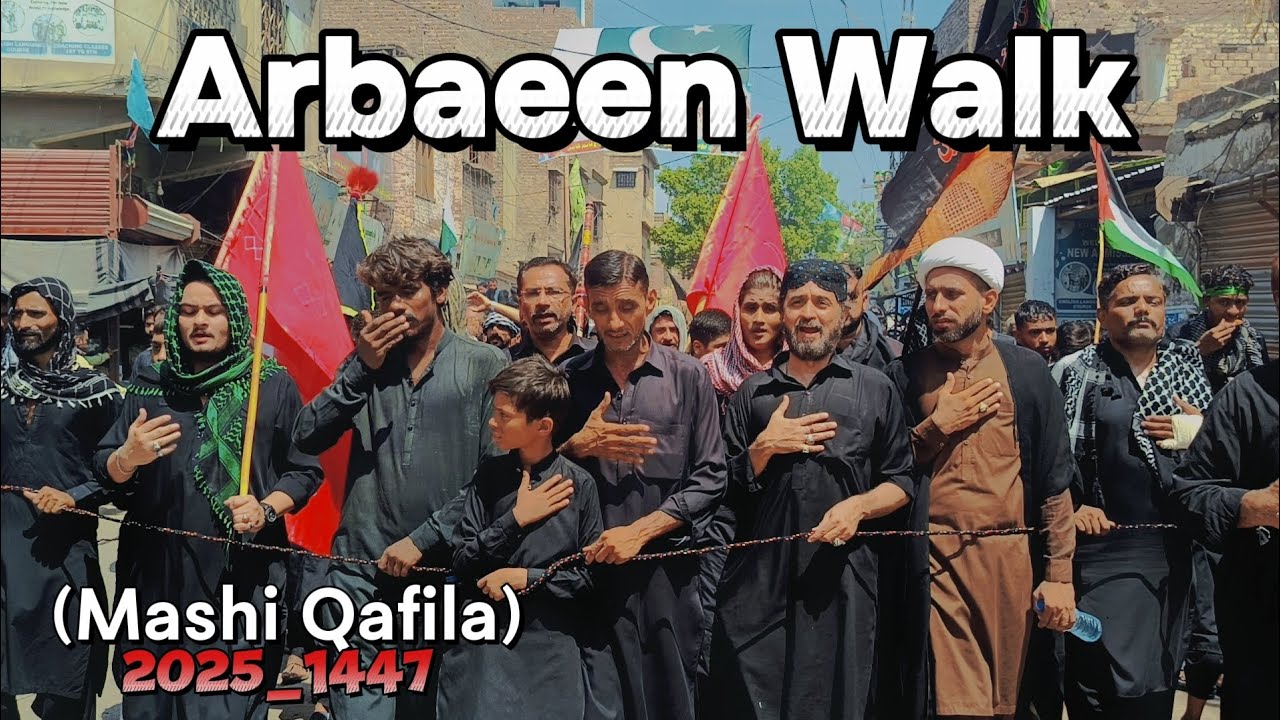 Arbaeen Walk (Mashi Qafila) Mashhad e Sindh Tando Thoro Mirza Paro to QadamGah Mola Ali 2025_1447