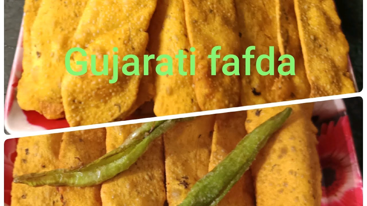 Gujarati fafda khakar ghar mein Sabko bahut maja Aaya 😋