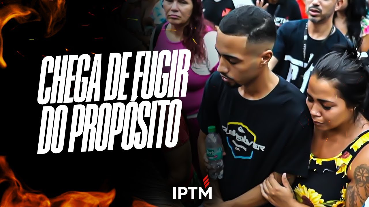 CHEGA DE FUGIR DO PROPÓSITO - Pr Leonardo Sale