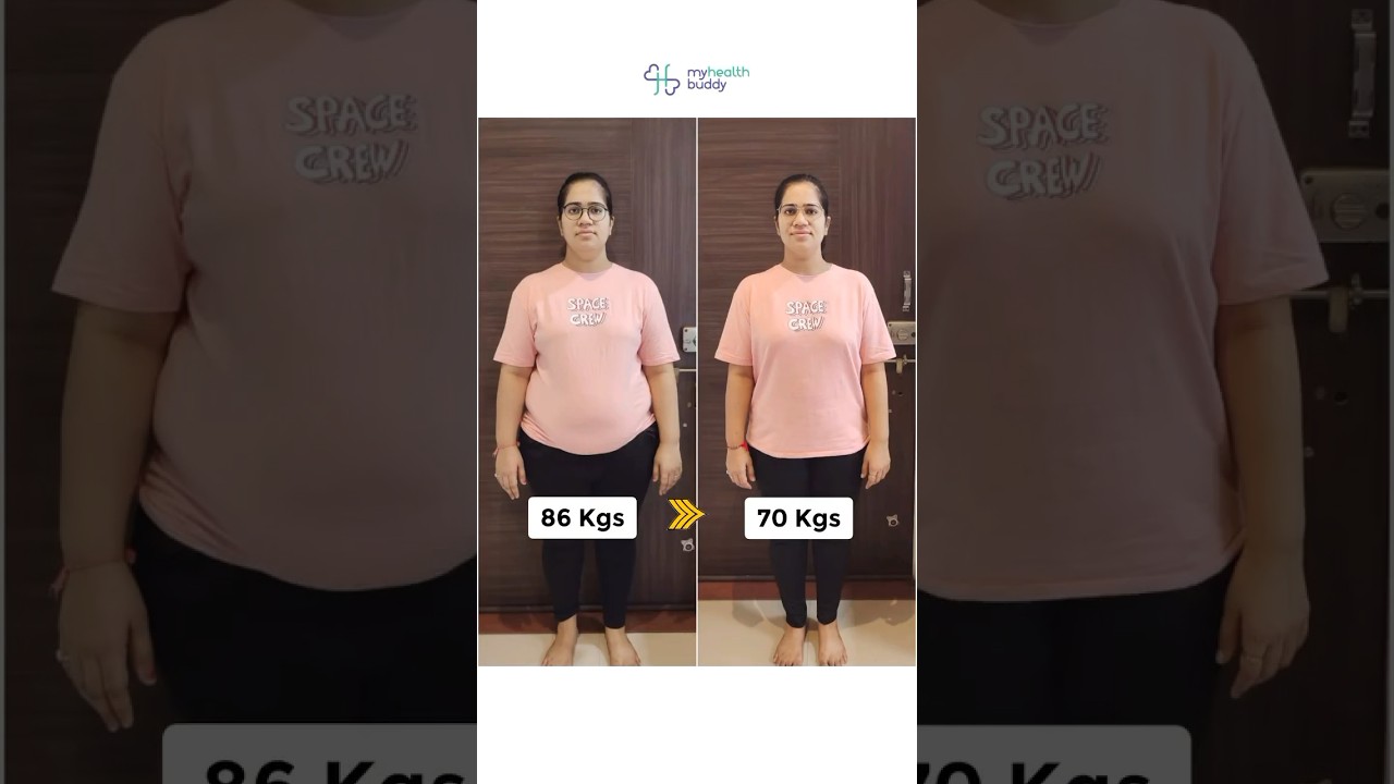 86 kgs - 70 kgs | 1400 calories diet plan | Weight Loss without GYM