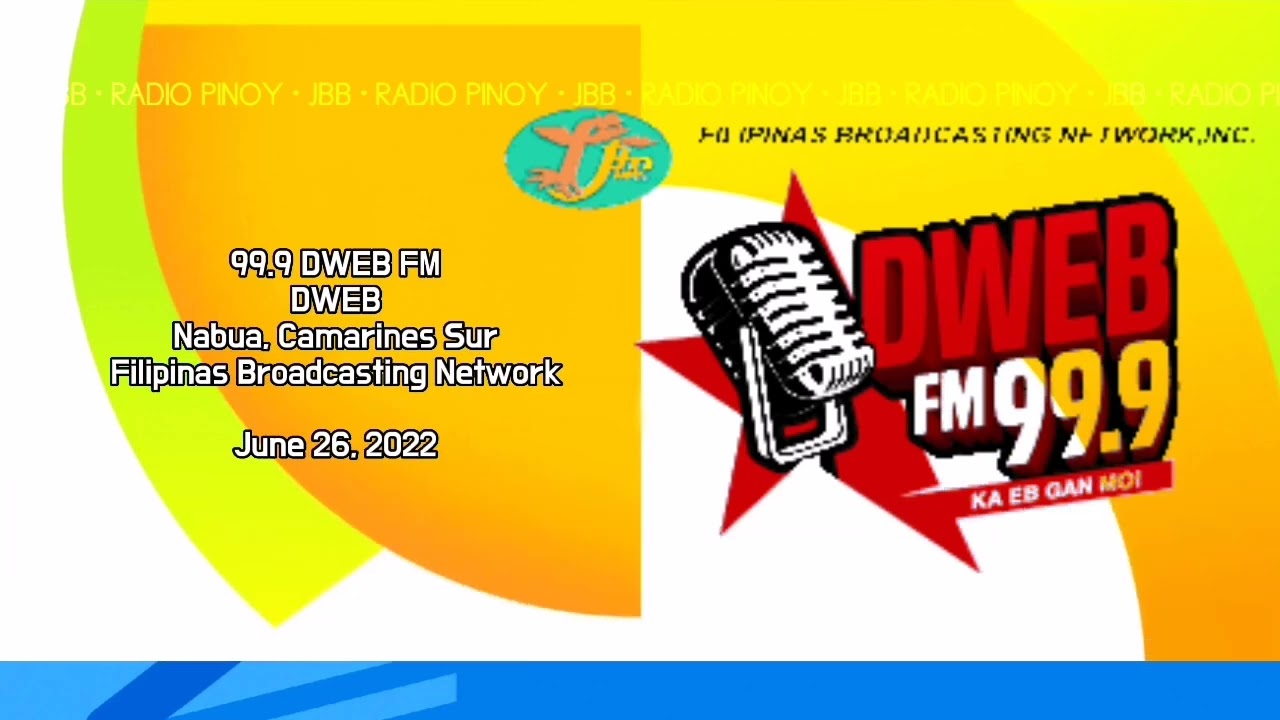 @rpjbb 99.9 DWEB Nabua, Camarines Sur June 26, 2022 ‎@rpjbb 