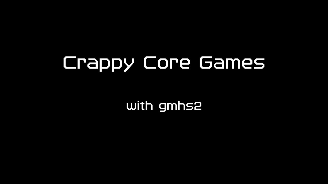 Crappy Core Games - Roblox
