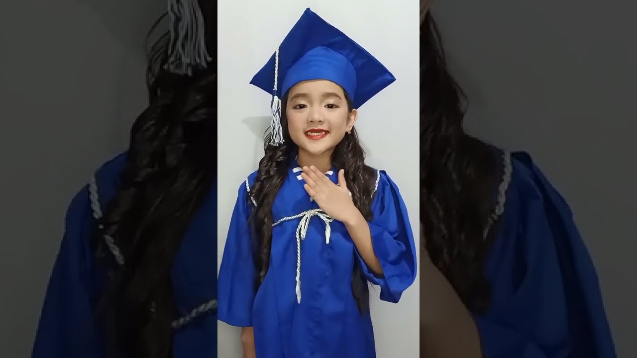 Words of Gratitude Kindergarten || Kindergarten Graduation Speech (2021)