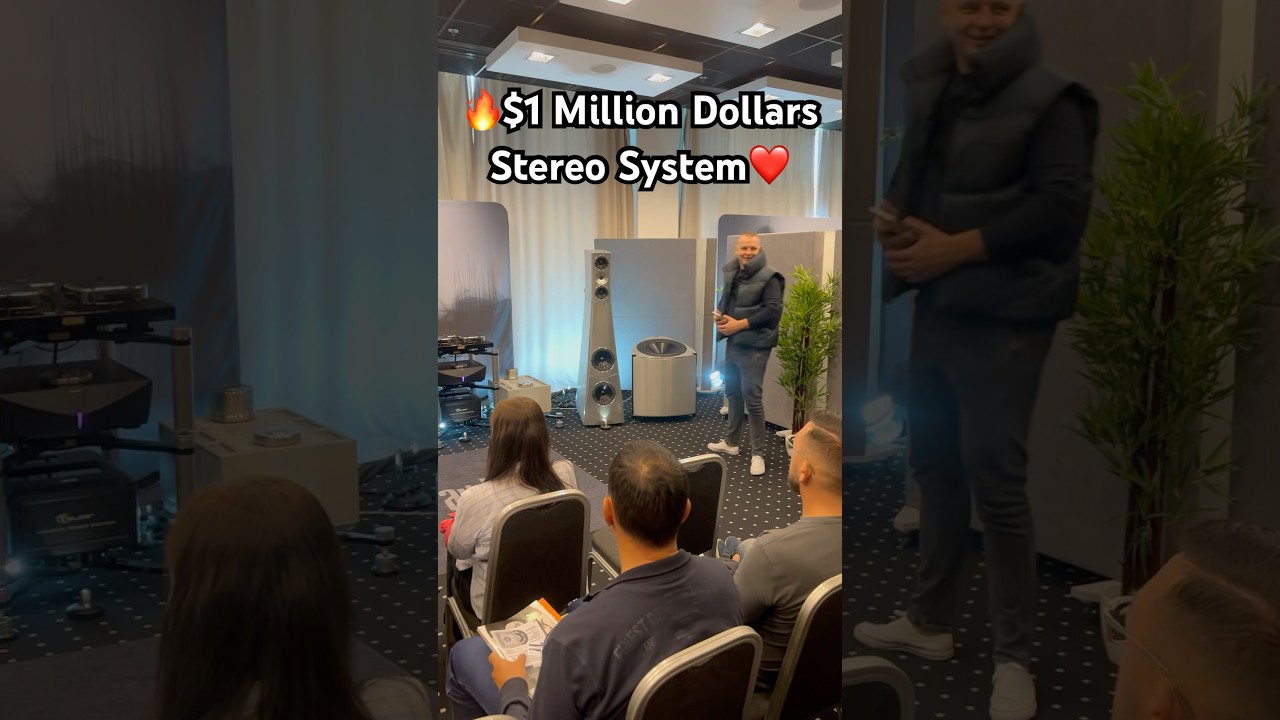 $1 Million Dollars ❤️ Stereo System High-End Audiophile Home Audio Setup ⚙️ #hiend #audiophile #hifi