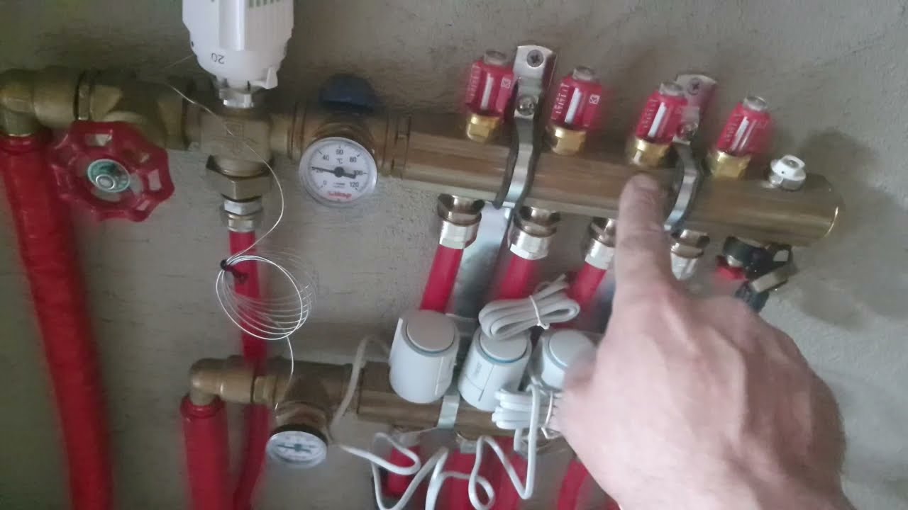 კომბინირებული სისტემა, იატაკის გათბობა.