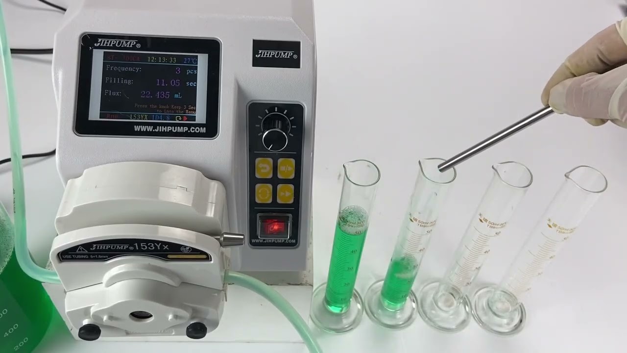 BT-100CA Peristaltic Pump Review & Demo 2026 | 3365ml/min Precision Filling You Can Trust!