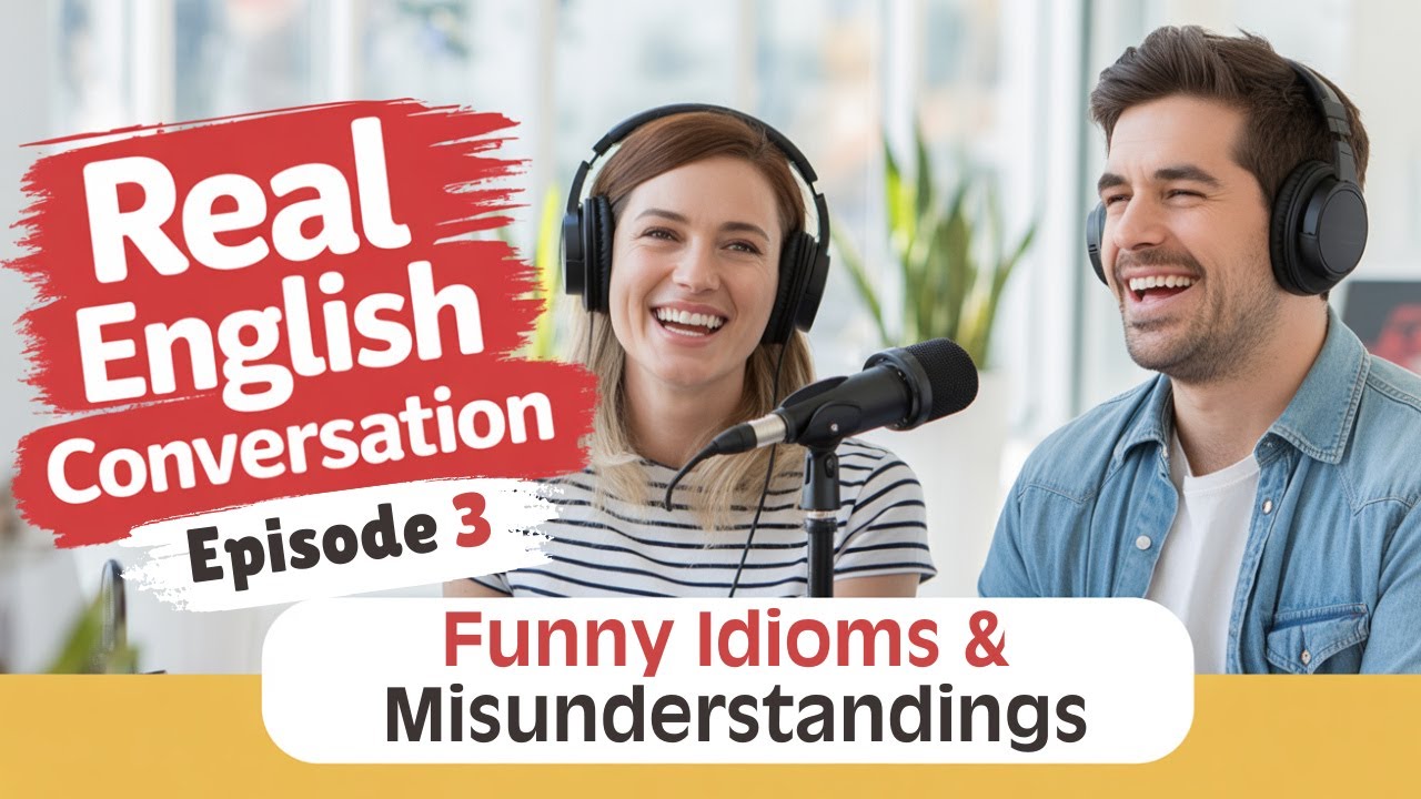 Funny English Conversations &ndash; Hilarious Idioms & Misunderstandings | Episode 3