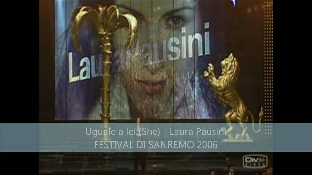 Laura Pausini Uguale A lei (Festival di Sanremo 2006) HD 1080