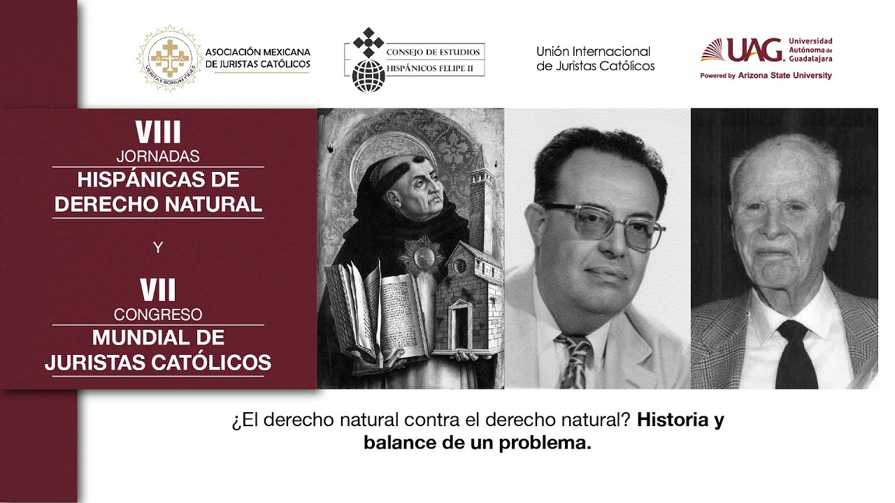 VIII Jornadas Hispánicas de Derecho Natural - 19 de enero