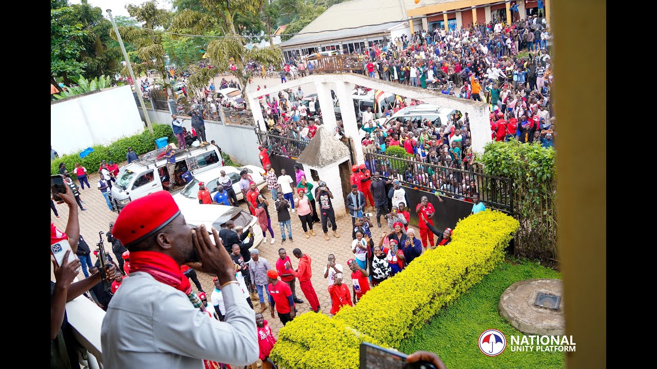 H.E BOBI WINE LIVE IN ISINGIRO.#live #bobiwine #protestvote #nupuganda