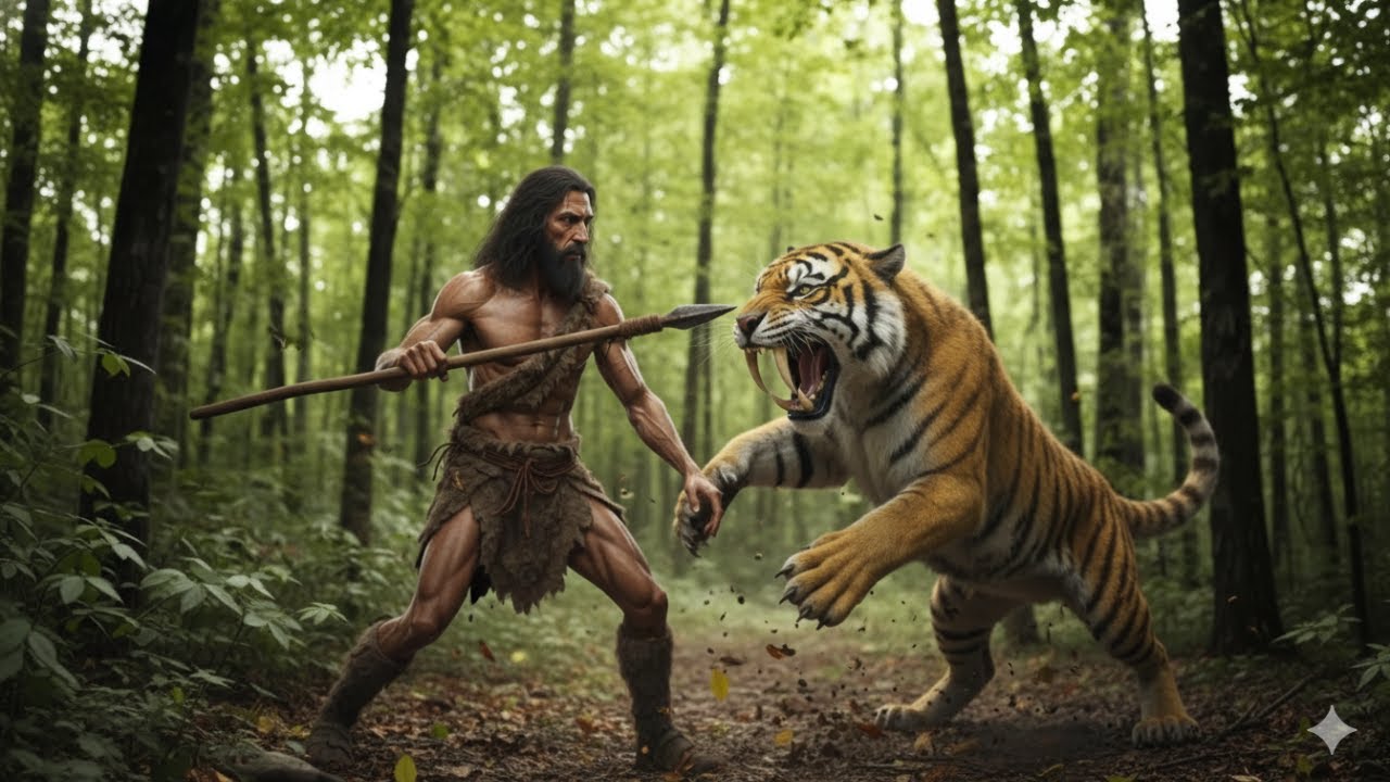 Prehistoric Survival | A Father, A Mother, A Child vs Deadly Predators | Cinematic Documentary