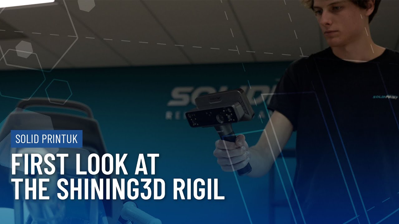 SHINING 3D EinScan Rigil | Портативный 3D-сканер нового поколения 🙌🔥