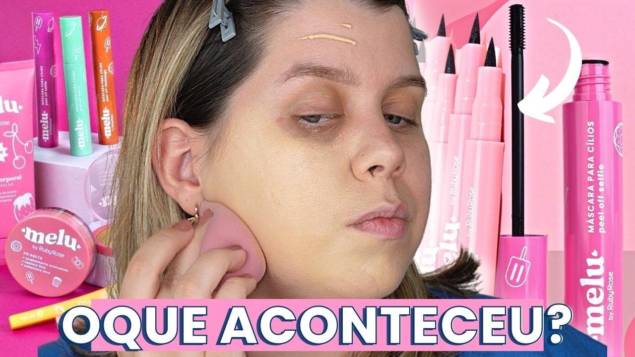 Testando a nova MARCA da RUBY ROSE | *MELU*