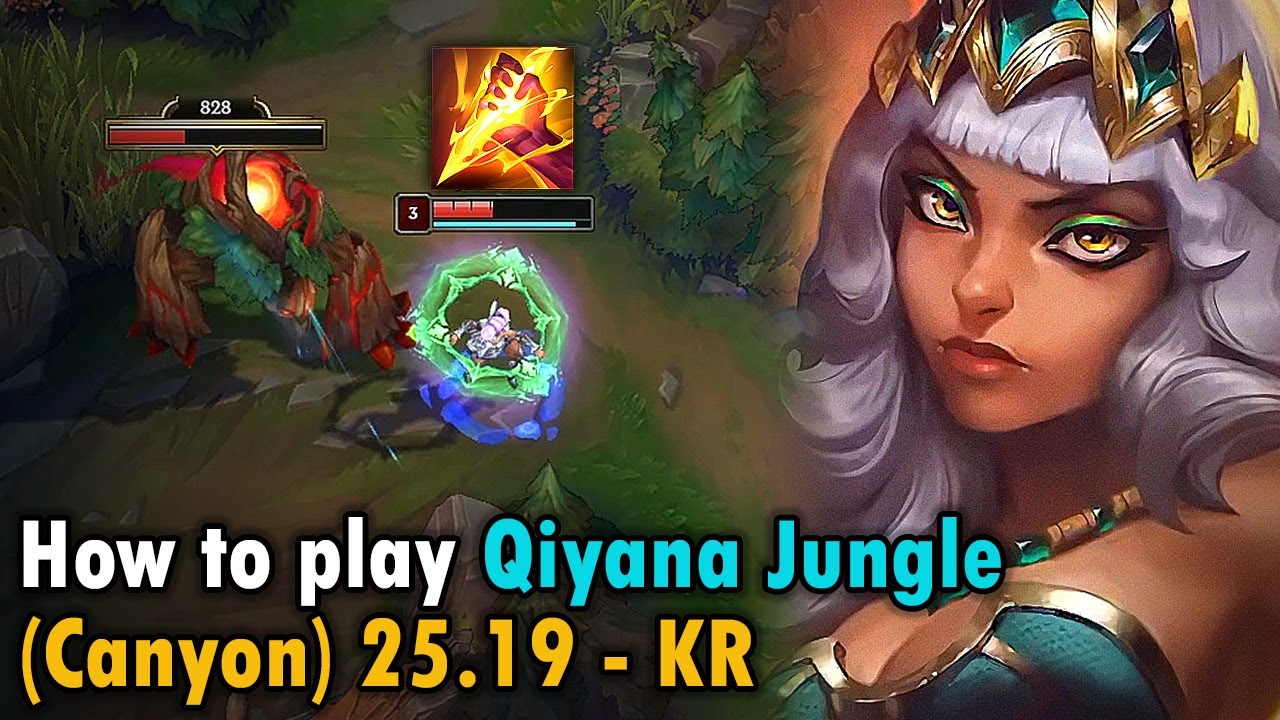 How Canyon’s Qiyana Jungle Ends Games in 15 Minutes