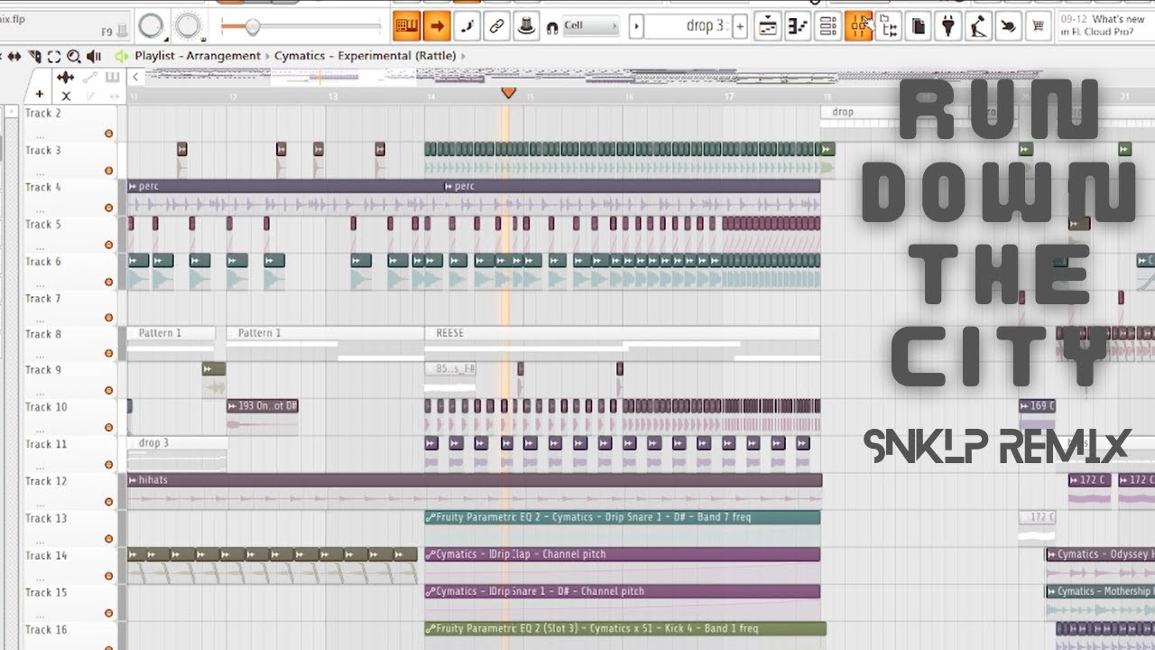 Run down the City - Monica || SNKLP Remix || Dhurandhar