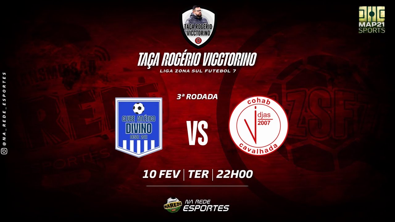 3ª RODADA TAÇA VICCTORINO - Atlético Divino x Vidjas