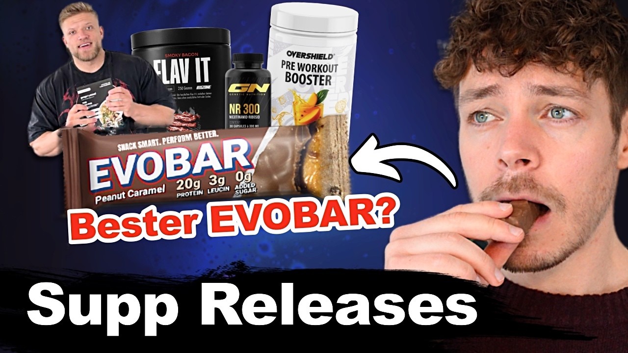 Neuer EVOBAR, ein Bacon Flavor & ein Urs Gericht!? | Die neuen Supplements vom April 2026