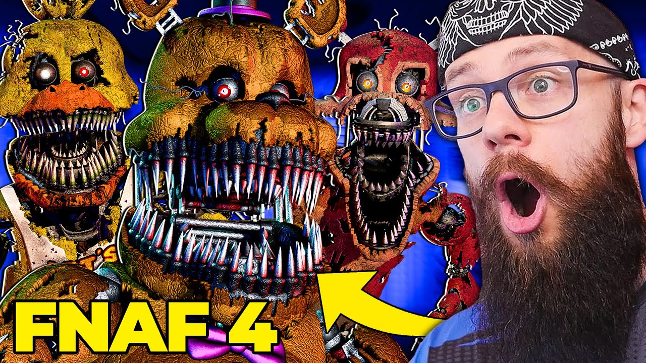 🔥 UDAŁO SIĘ! Ukończyłem *FNAF 4* ( Cała Gra! ) - Poradnik