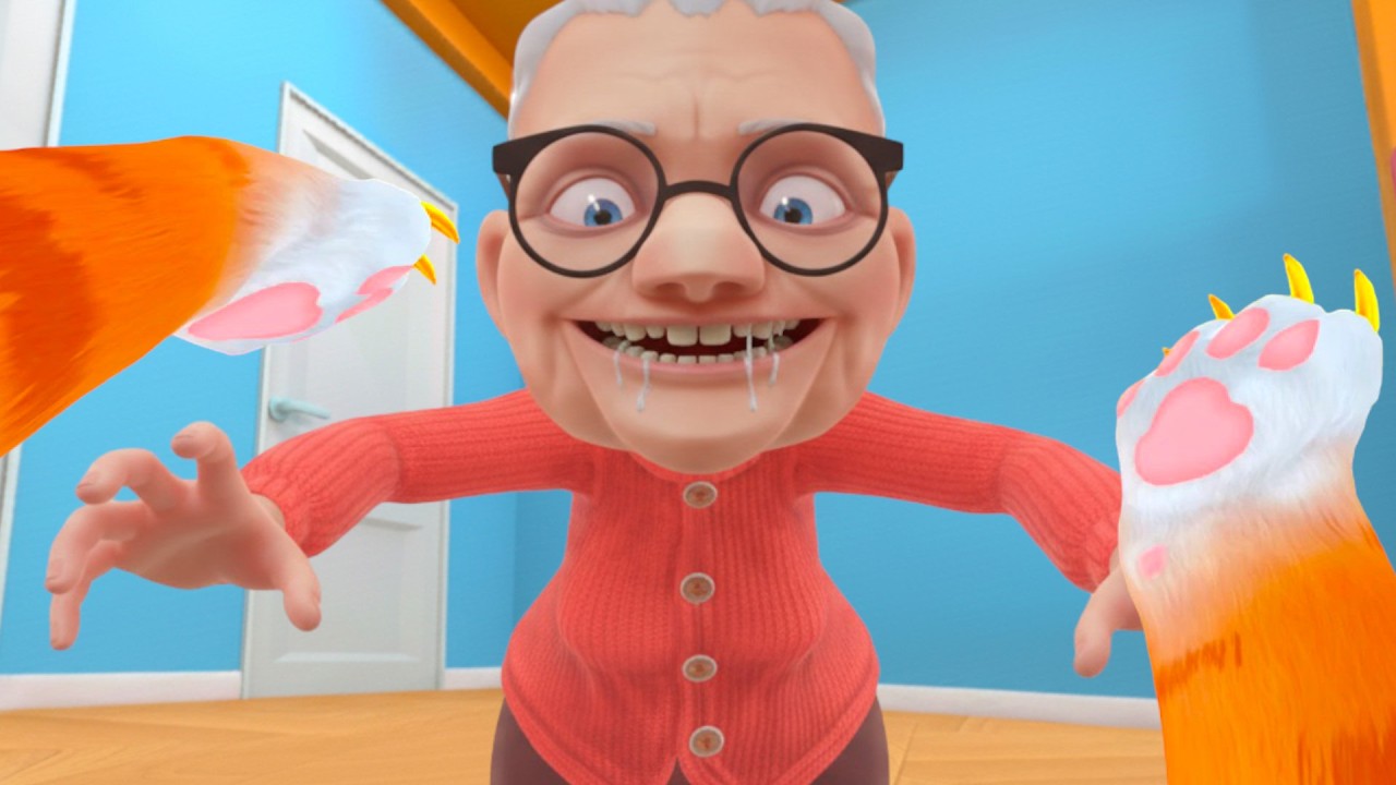 Granny Has Gone INSANE! - I Am Cat VR