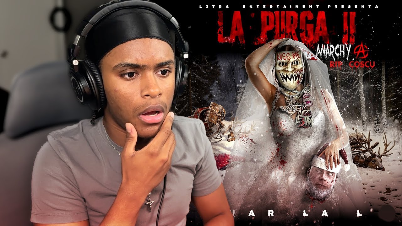 (REACCION) La Purga 2 - Luar La L - RIP COSCULLUELA ( L3tra Pa SANTA )