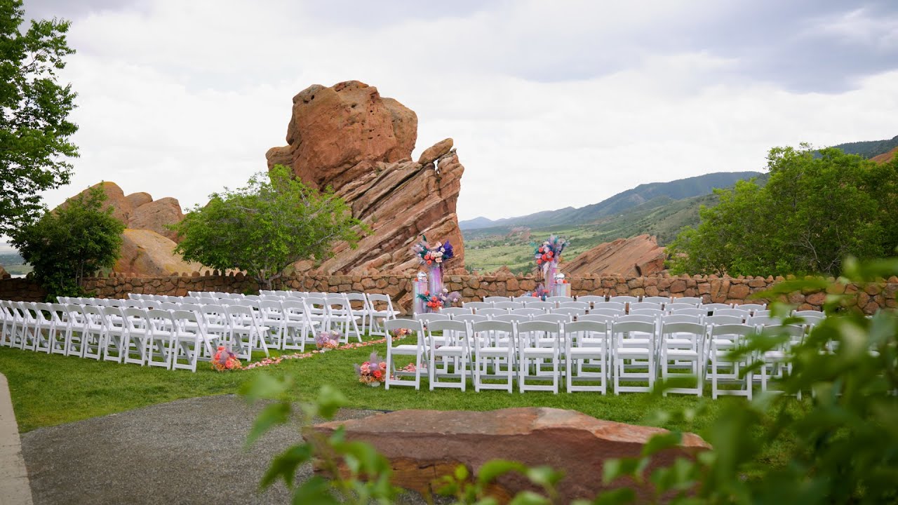 Colorful Wedding Details | Red Rocks Wedding